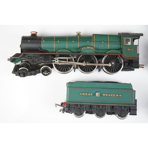 131 - Nine Hornby OO gauge locomotives to include Winchester, Duke of Sutherland, County of Cornwall, Llan... 