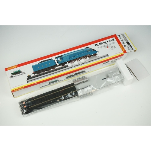 137 - Boxed Hornby R8211 Rolling Road plus additional accessories to include 2 x carded Rolling Road Rolle... 