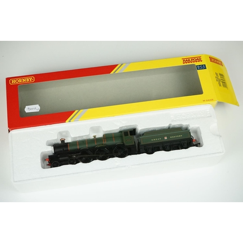 139 - Boxed Hornby OO gauge Railroad R3170 GWR Class 4900 Adderley Hall 4901 locomotive plus a Hornby OO g... 