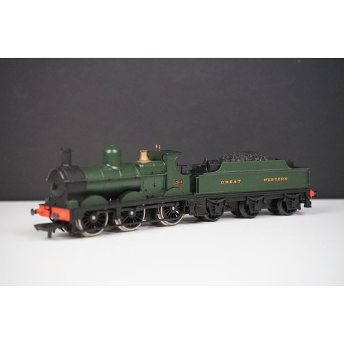 141 - Nine OO gauge locomotives to include Hornby BR Railfreight, Hornby BR 90020, Bachmann GWR 2-8-0 with... 