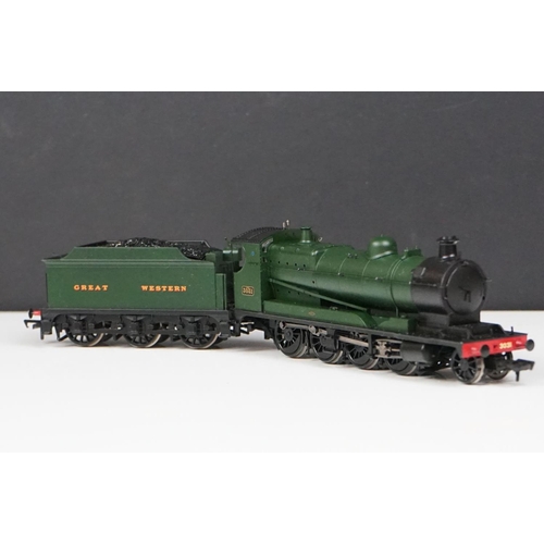 141 - Nine OO gauge locomotives to include Hornby BR Railfreight, Hornby BR 90020, Bachmann GWR 2-8-0 with... 