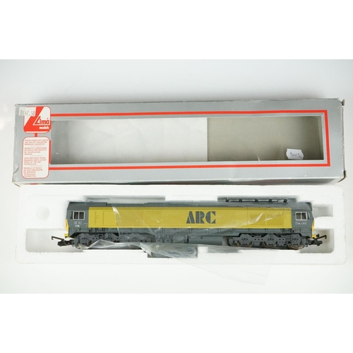 145 - Five boxed Lima OO gauge locomotives to include Railfreight 20215, 20088, Eastleigh 33008, ARC Villa... 