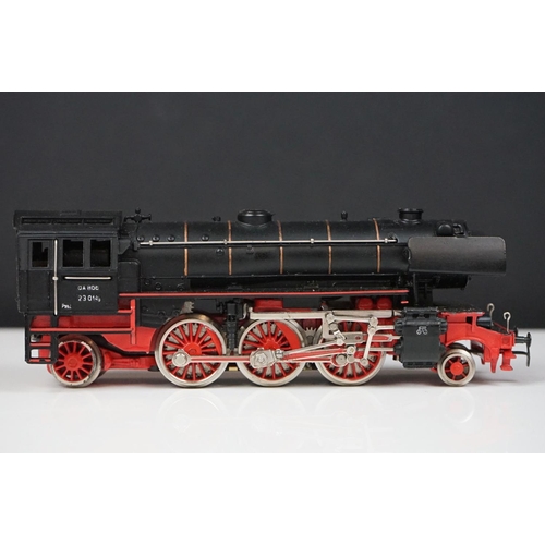 146 - Two HO gauge Marklin locomotives to include 2-6-2 23014 and 0-6-0 1295 (play worn)