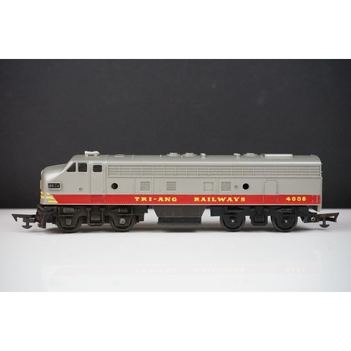 147 - Two boxed Triang OO gauge locomotives to include R55 B-B Diesel Loco TC Series and R52 0-6-0 Tank Lo... 