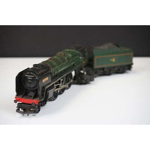 171 - Eight OO gauge locomotives to include Hornby R759 Kneller Hall, Lima King George V, Hornby R078 King... 