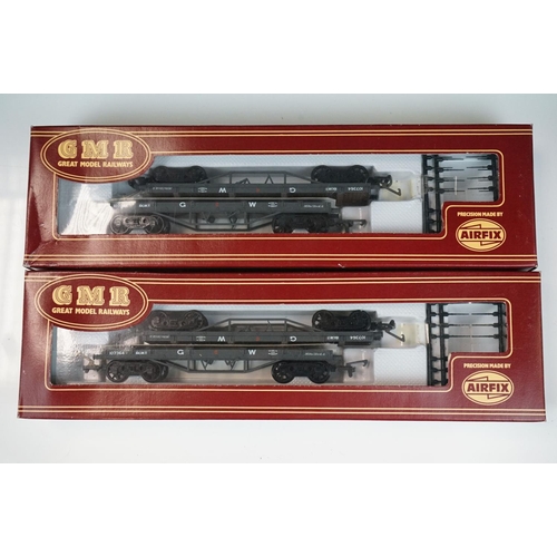 173 - Two boxed OO gauge locomotives to include Palitoy Mainline 37058 Collett Class and and Airfix Caerph... 