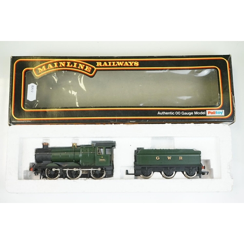 173 - Two boxed OO gauge locomotives to include Palitoy Mainline 37058 Collett Class and and Airfix Caerph... 