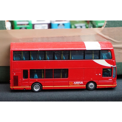 1267 - Over 150 diecast bus models, mostly EFE 1:76 scale, also featuring Corgi, Creative Master, etc (diec... 