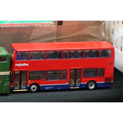 1267 - Over 150 diecast bus models, mostly EFE 1:76 scale, also featuring Corgi, Creative Master, etc (diec... 