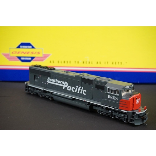 188 - Two boxed Genesis HO gauge locomotives to include G6146 SD751 BNSF #8277 and G6125 SD70M Southern Pa... 