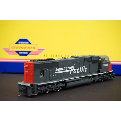 188 - Two boxed Genesis HO gauge locomotives to include G6146 SD751 BNSF #8277 and G6125 SD70M Southern Pa... 