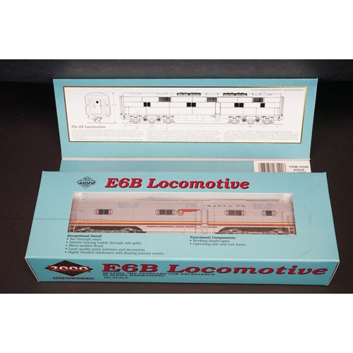 212 - Two boxed ltd edn Proto Series 2000 GP20 Locomotives to include 8120 BN #2063 & 8107 BN #2055 plus a... 