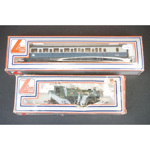 280 - Five boxed Lima OO gauge locomotives to include Earl Mountbatten of Burma, Windsor Castle, BR 09026,... 