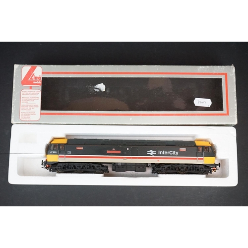 283 - Five boxed Lima OO gauge locomotives to include Eagle, Midland Counties Railway 97561, Woman's Guild... 