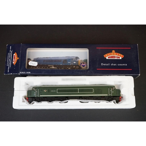 286 - Four boxed Bachmann OO gauge locomotives to include 32650 Class 44 Diesel D1 Scafell Pike BR green, ... 