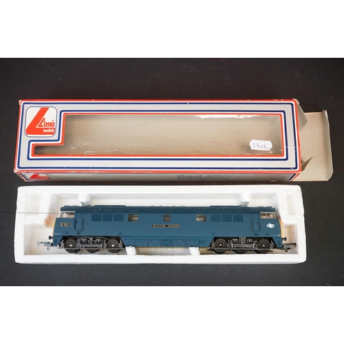 288 - Four boxed Lima OO gauge locomotives to include Western Renown, Western Enterprise, Western Huntsman... 