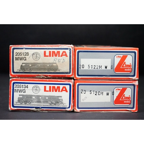 288 - Four boxed Lima OO gauge locomotives to include Western Renown, Western Enterprise, Western Huntsman... 