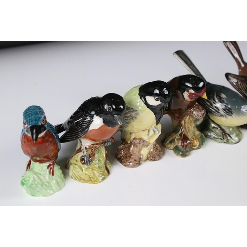 108 - Eight Small Beswick Dogs including Beagle 'Wendover Billy', Cairn Terrier, Cocker Spaniel, Collie, D... 