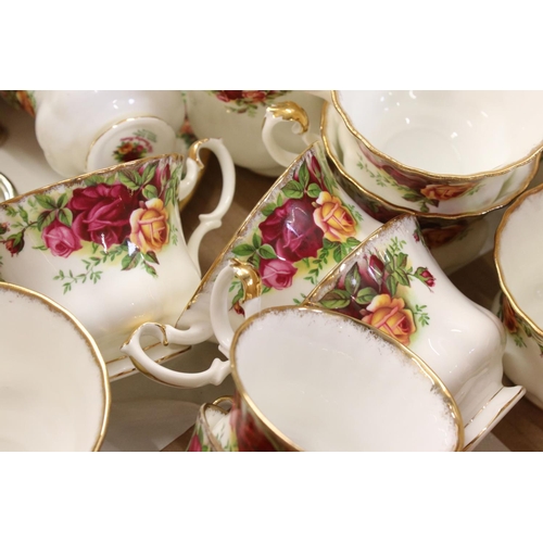 126 - Royal Albert ' Old Country Roses ' Dinner and Tea ware including 10 x 16cm plates, 4 x 180cm plates,... 