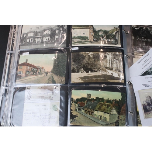 385 - Postcards -  A collection of approx. 300, mostly Wiltshire interest, early 20th century onwards, to ... 