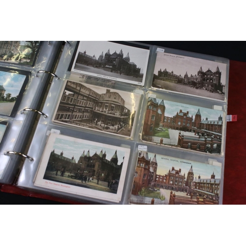 388 - Postcards - Approx. 400, mostly early 20th century, some later, depicting cottage & general hospital... 