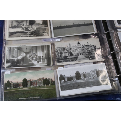 391 - Approx. 350 postcards, mostly early 20th century medical / hospital related, to include many WW1  re... 