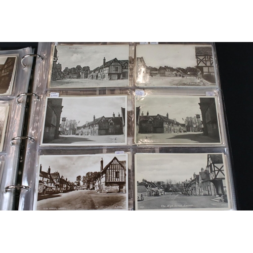 392 - Postcards - Approx. 400 mostly early 20th century views of Lacock, Wiltshire, some duplication, toge... 