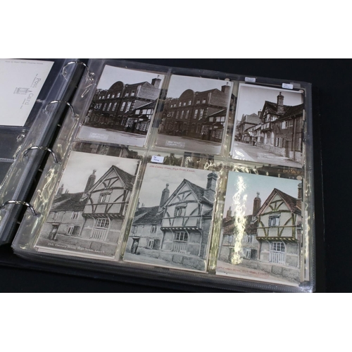 392 - Postcards - Approx. 400 mostly early 20th century views of Lacock, Wiltshire, some duplication, toge... 