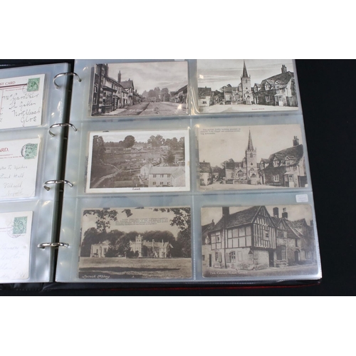 393 - Postcards - Over 300 mostly early - mid 20th century Lacock, Wiltshire related postcards, most with ... 