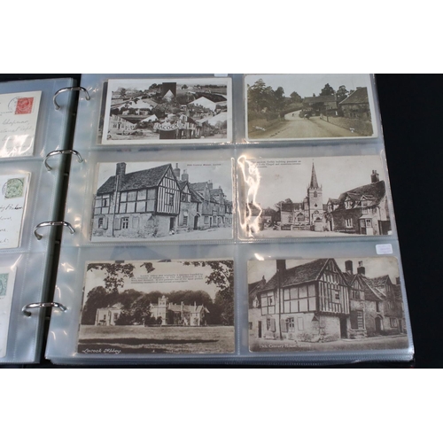 393 - Postcards - Over 300 mostly early - mid 20th century Lacock, Wiltshire related postcards, most with ... 