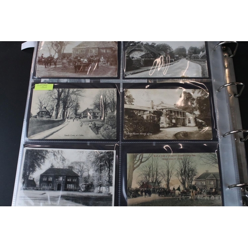 395 - Postcards - Wiltshire, 0ver 100 Lacock Medieval Pageant 1932 / 1933 postcards, some duplication, tog... 