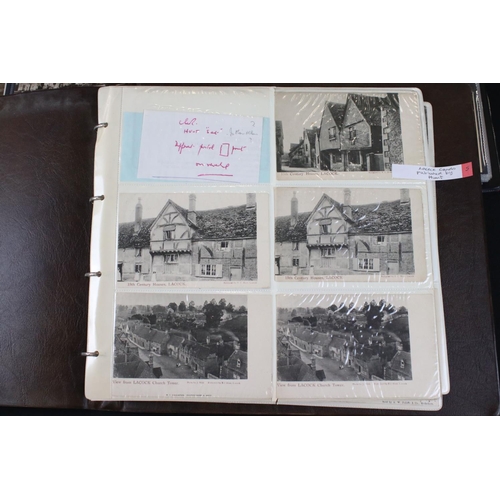 395 - Postcards - Wiltshire, 0ver 100 Lacock Medieval Pageant 1932 / 1933 postcards, some duplication, tog... 