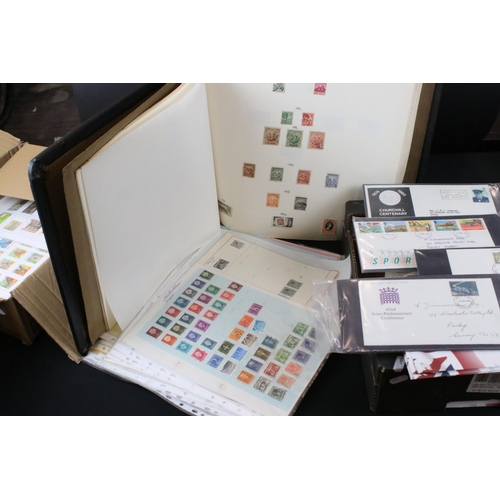 406 - Quantity of First Day Covers, 1970's onwards including London Paralympic Games together with a Quant... 