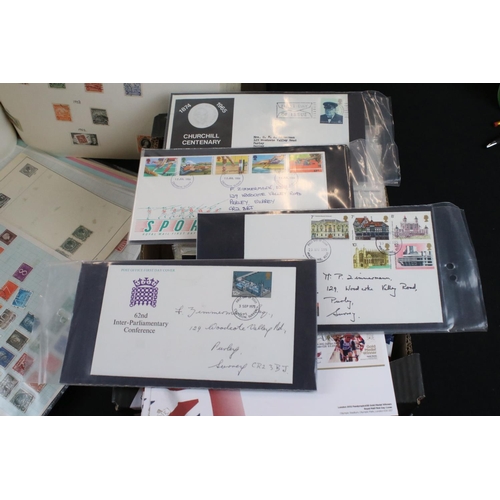 406 - Quantity of First Day Covers, 1970's onwards including London Paralympic Games together with a Quant... 