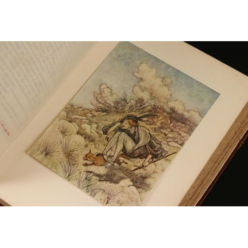 408 - Book - Grimm's Fairy Tales or The Fairy Tales of the Brothers Grimm, illustrated by Arthur Rackham, ... 