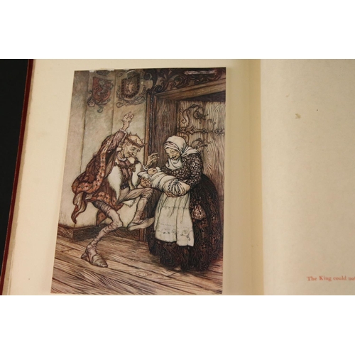 408 - Book - Grimm's Fairy Tales or The Fairy Tales of the Brothers Grimm, illustrated by Arthur Rackham, ... 