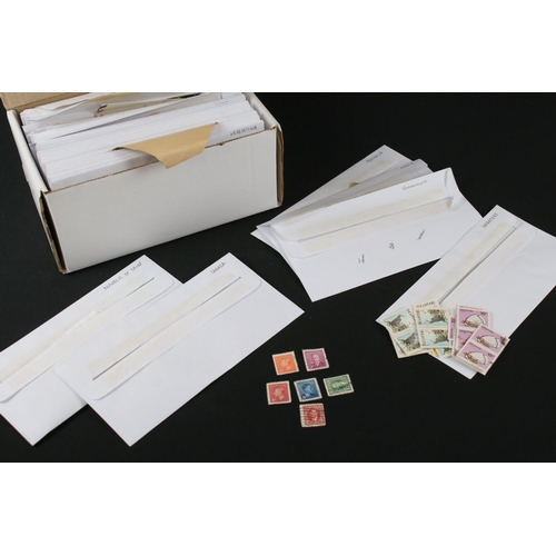 409 - Quantity of Loose Stamps sorted into envelopes including Countries of the World and Themes, plus a s... 