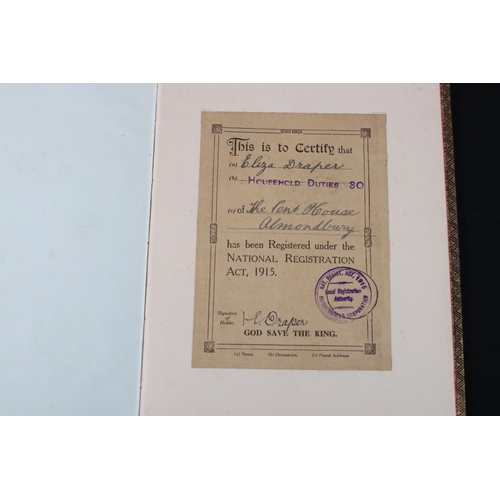 411 - Two Early 20th century Autograph Albums containing poems, drawings, etc, Autograph Album containing ... 