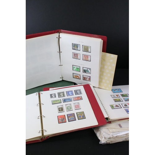 415 - Stamps -Three Stanley Gibbons Stamp Folders containing few Victorian and Early 20th century plus lat... 