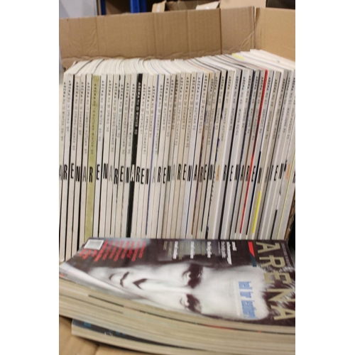 418 - Arena and Esquire Magazines - over 140 Esquire Magazines mainly dating from 2000's together with ove... 