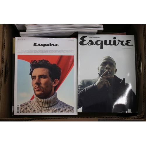 418 - Arena and Esquire Magazines - over 140 Esquire Magazines mainly dating from 2000's together with ove... 