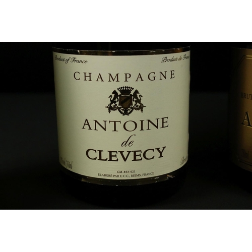 442 - A collection of four bottles of Champagne to include A. Carpenter, Antoine De Clevecy, Moet & Chando... 