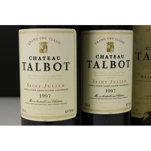 449 - Wine - Chateau Talbot 1983, St Julien 4me, Cru Classe - 1 magnum and Chateau Talbot 1997, St Julien,... 