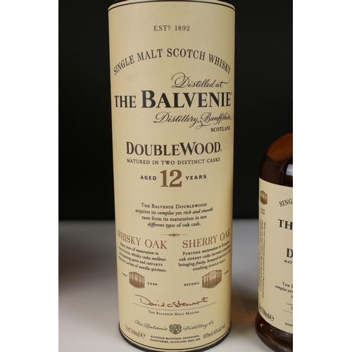 452 - Whisky - The Macallan 10 single malt whisky, ten years old, in unopened box, 700 ml, The Balvenie Do... 