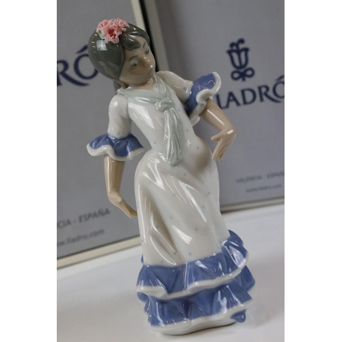 50 - Three Lladro Figuries including ' Little Matador ' model 010.06178, ' Lolita ' model 010.05192 and '... 