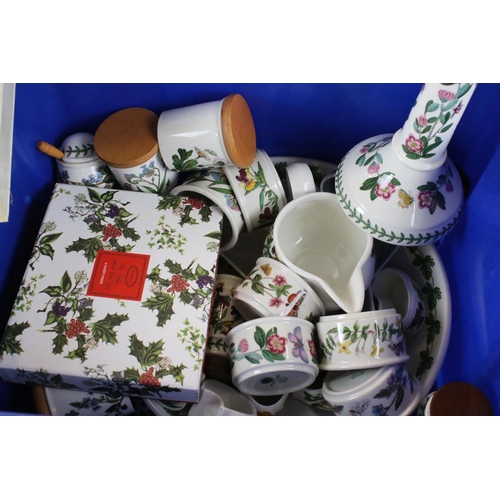 67 - Extensive collection of Portmeirion ceramics, mainly Botanic Garden pattern, including Coffee Pot, L... 