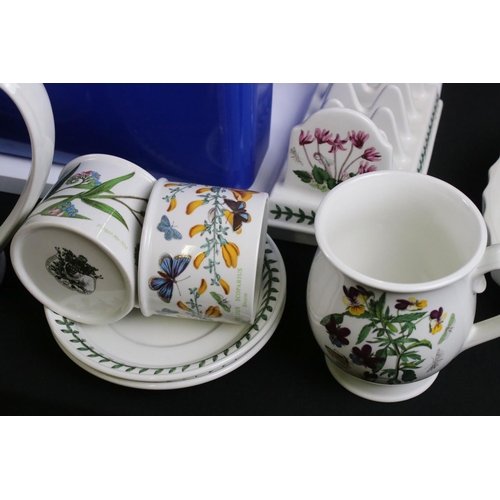 67 - Extensive collection of Portmeirion ceramics, mainly Botanic Garden pattern, including Coffee Pot, L... 