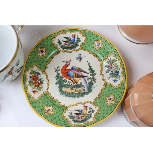 99 - Mixed lot of Ceramics including a Pair of Chelsea Oval Porcelain Serving Dishes decorated with birds... 