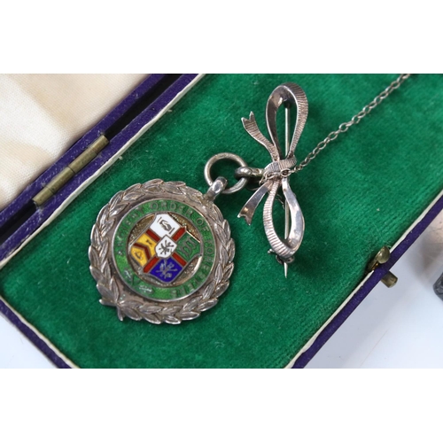 189 - A collection of three cased Ancient Order of Foresters medals / jewels to include two silver example... 