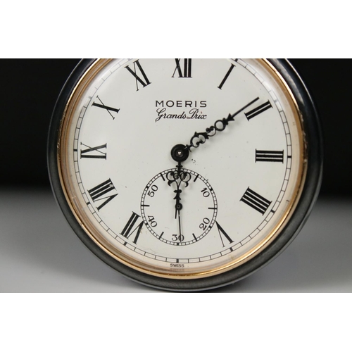 306 - A 'Moeris Grand Prix' top winding pocket watch with sub second dial to 6 o'clock.